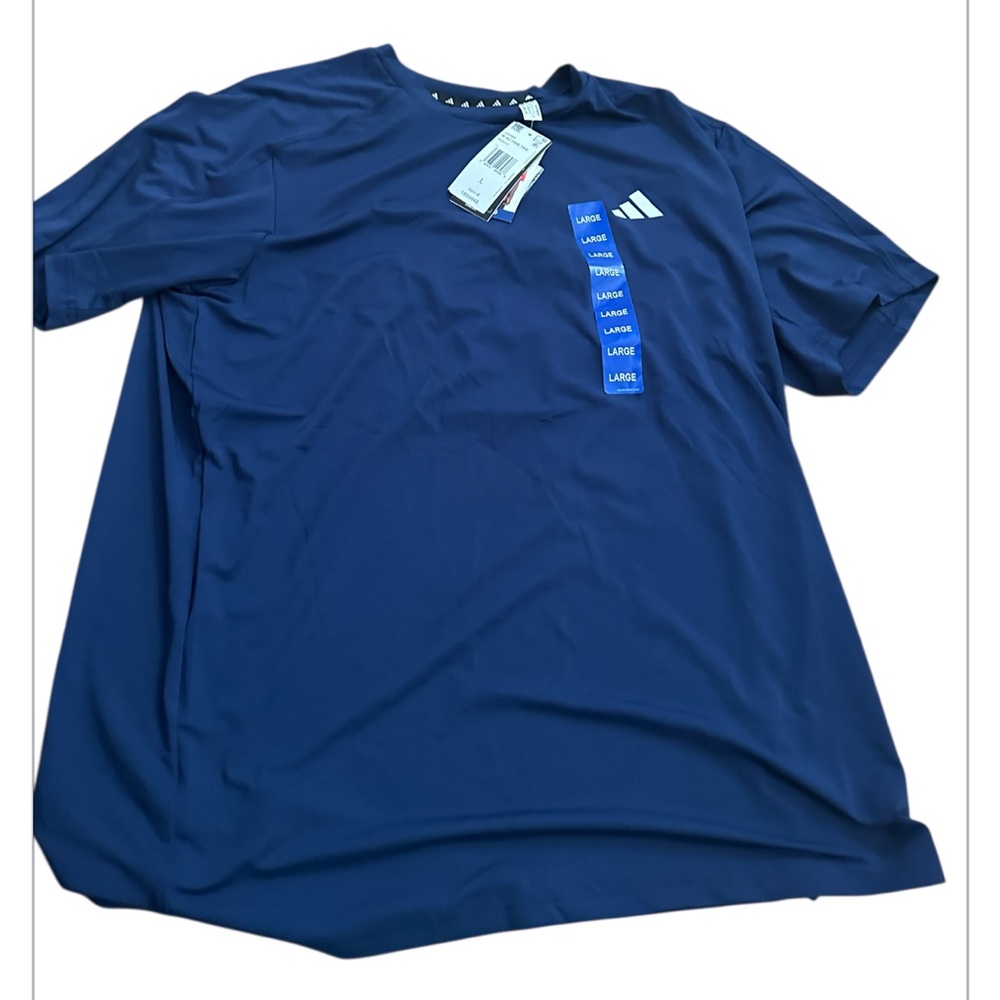 Adidas Men's Navy Short Sleeve Tee